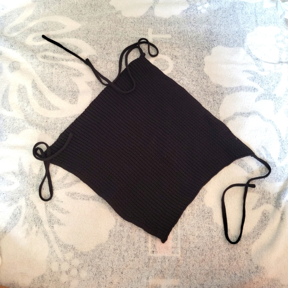 Black Diamond Backless Top